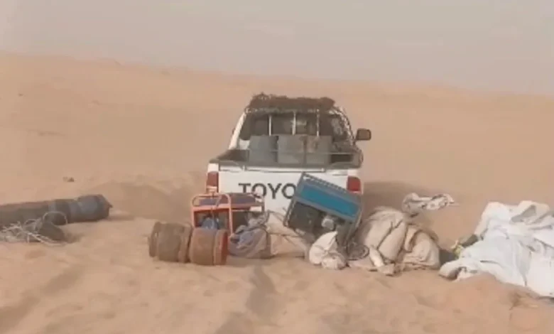 وفاة منقب عطشا وإنقاذ اثنين أقصى شمالي البلاد