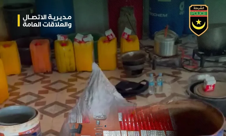 انواذيبو : تفكيك شبكتين لترويج المخدرات وضبط معمل للخمور