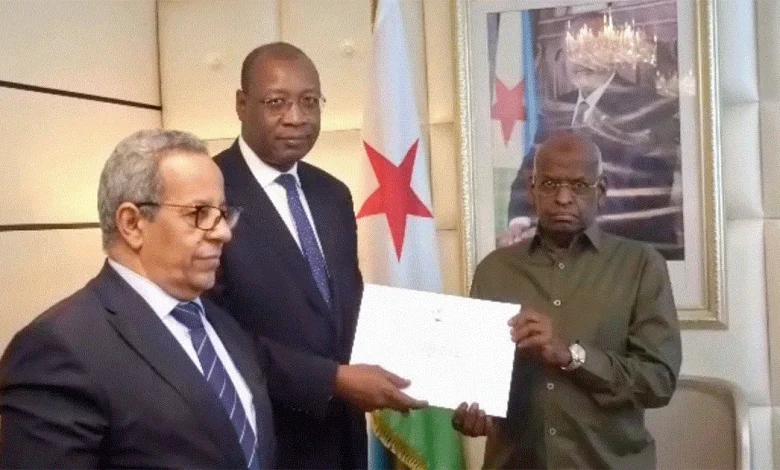 غزواني يبعث برسالة خطية إلى رئيس جيبوتي