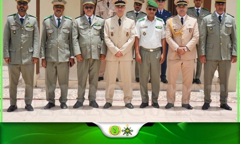 وفد عسكري مغربي يؤدي زيارة لفرقة الاستخبارات الموريتانية