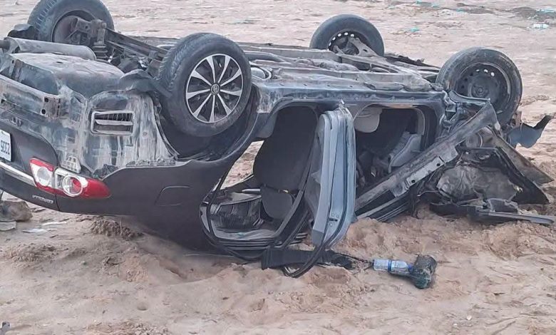 إصابة مراهقين في حادث سير قرب منطقة كابانو بنواذيبو