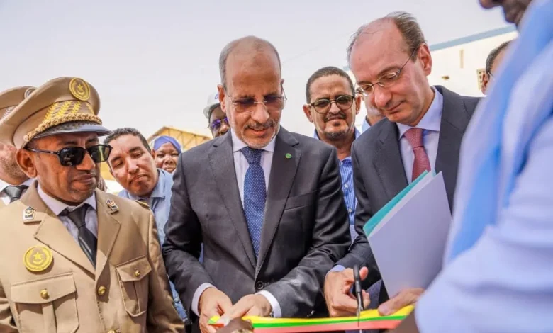 وضع حجر أساس آخر مشروع يموله برنامج تحويل الديون بين موريتانيا وإسبانيا