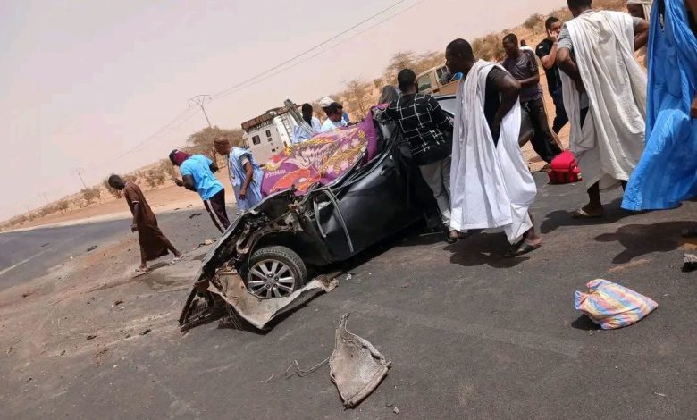 وفاة شخصين وإصابة ثلاثة في حادث سير على طريق الأمل
