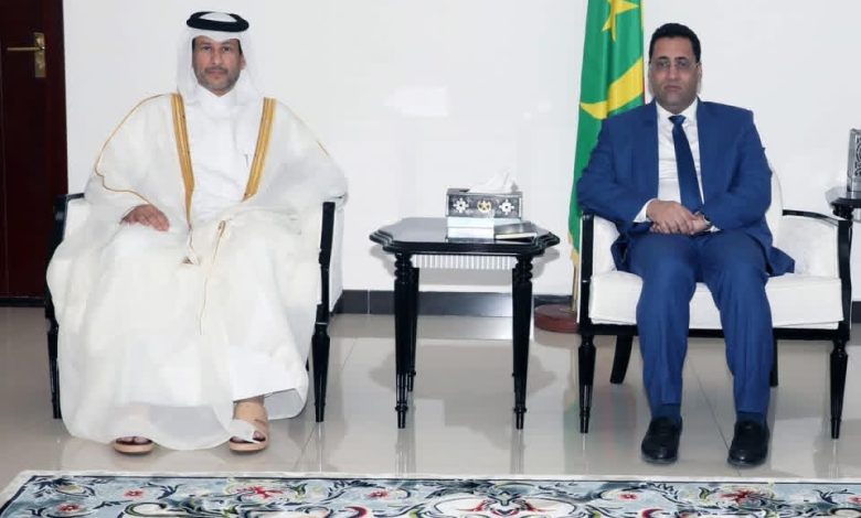 الوزير الأول يستقبل السفير القطري بنواكشوط