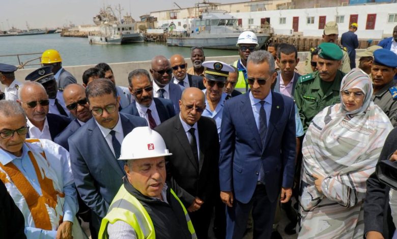 وزير الصيد يزور انواذيبو