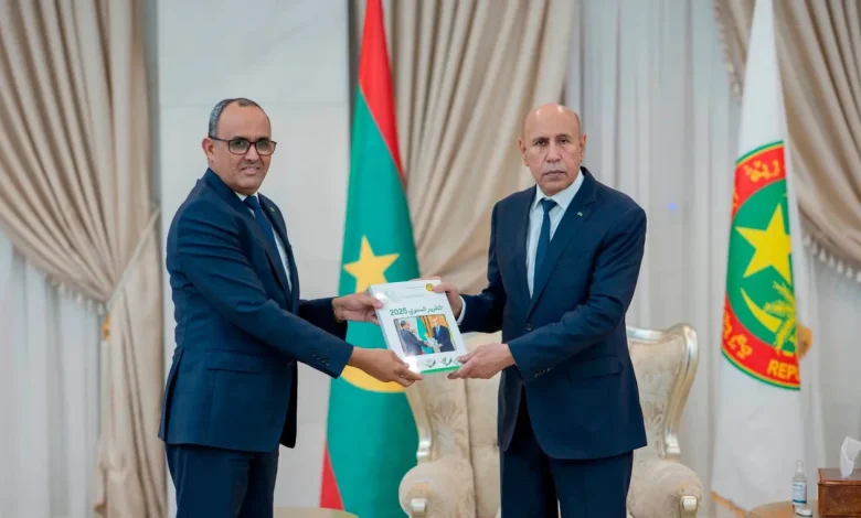 الرئيس غزواني يتسلّم التقرير السنوي لـ”الهابا” لسنة 2025