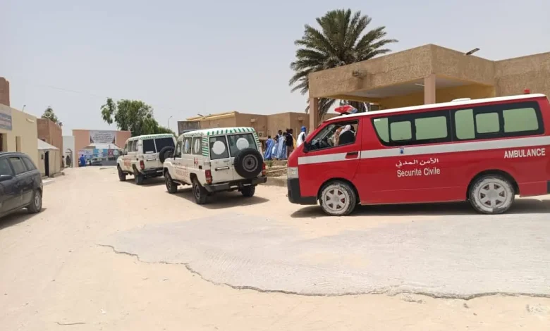 انواذيبو : حالة وفاة و16 جريحا في حادث سير