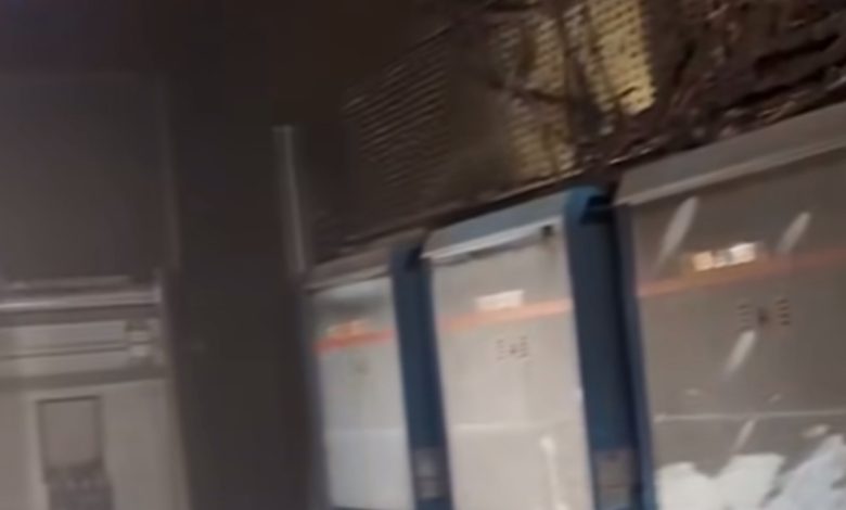 حريق في محطة كهربائية في بلدية لبحير التابعة لمقاطعة باركيول