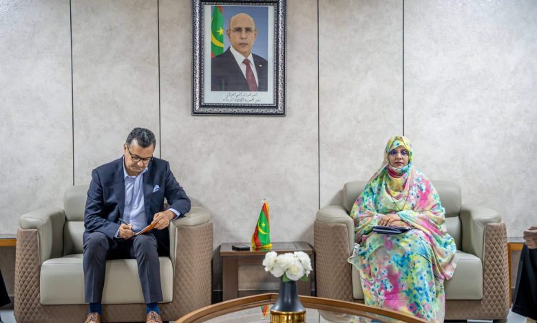 وزيرة التربية تلتقي الممثل المقيم لصندوق الأمم المتحدة للطفولة