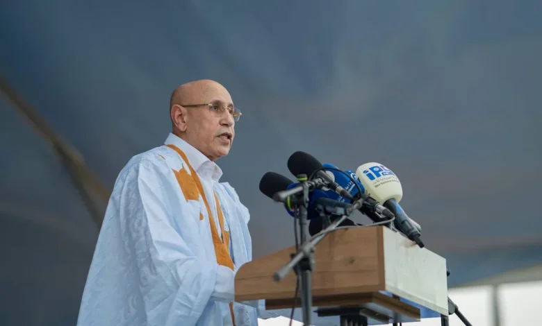 غزواني: تشغيل خط كهرباء نواكشوط–الزويرات خلال أسبوعين