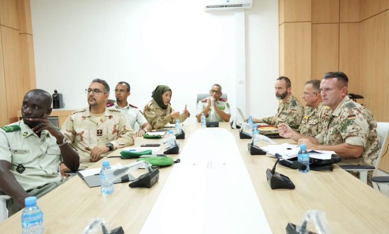 اجتماع موريتاني ألماني لتعزيز التعاون في مجال الصحة العسكرية
