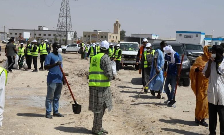 انطلاق حملة لتنظيف شاطئ انواكشوط