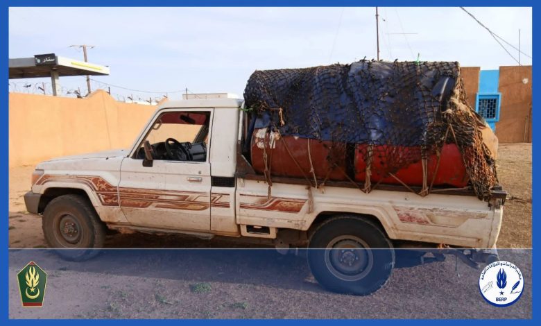 الدرك الوطني بالنعمة يضبط 4500 لتر من البنزين في إطار مكافحة التهريب